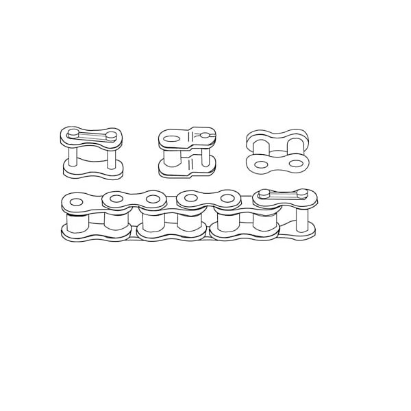 A & I Products 60 Heavy Roller Chain, 10ft (Import) 9.8